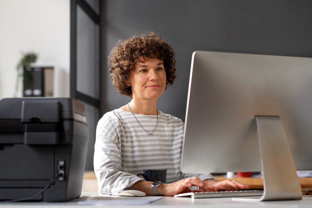 Conseillère Armatis en échange avec un client, illustrant la valeur du contact humain dans la relation client