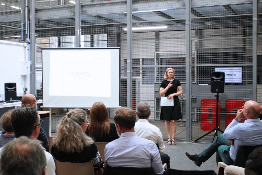 Inauguration atelier armatis centre pénitentiaire orléans saran